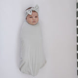 Stone Bamboo Hat OR Head Wrap Set | Milk & Baby