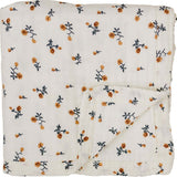 Cream Floral Muslin Quilt | Milk & Baby