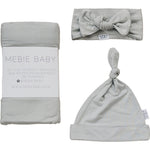 Stone Bamboo Hat OR Head Wrap Set | Milk & Baby