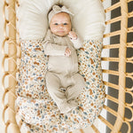 Oatmeal Bamboo Footed Zipper | Milk & Baby