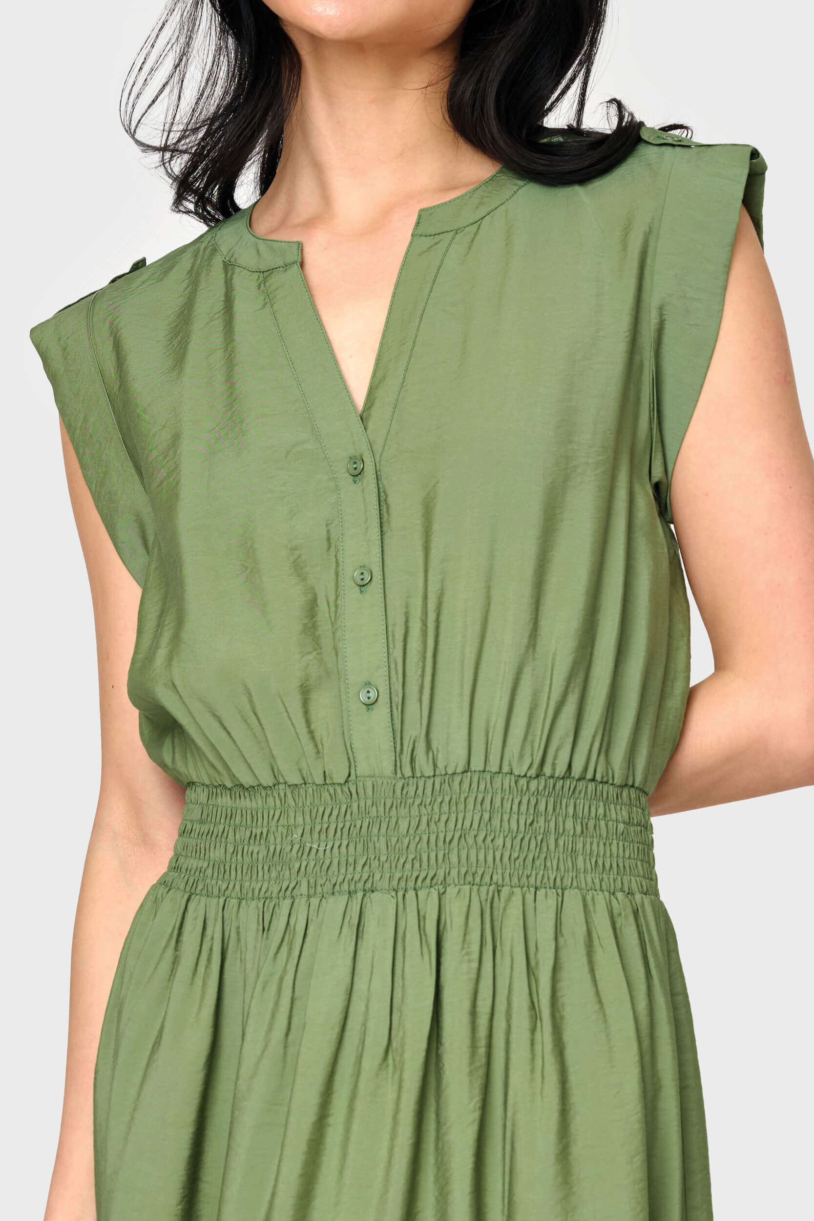 Lindsey Utility Maxi Dress | Milk & Baby