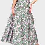 Playa Tiered Maxi Skirt | Milk & Baby