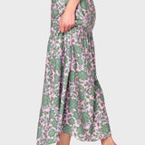 Playa Tiered Maxi Skirt | Milk & Baby