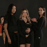 Soothe Shirt | Long Sleeve | Black | Milk & Baby