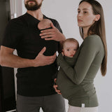 Soothe Shirt | Long Sleeve | Fern | Milk & Baby