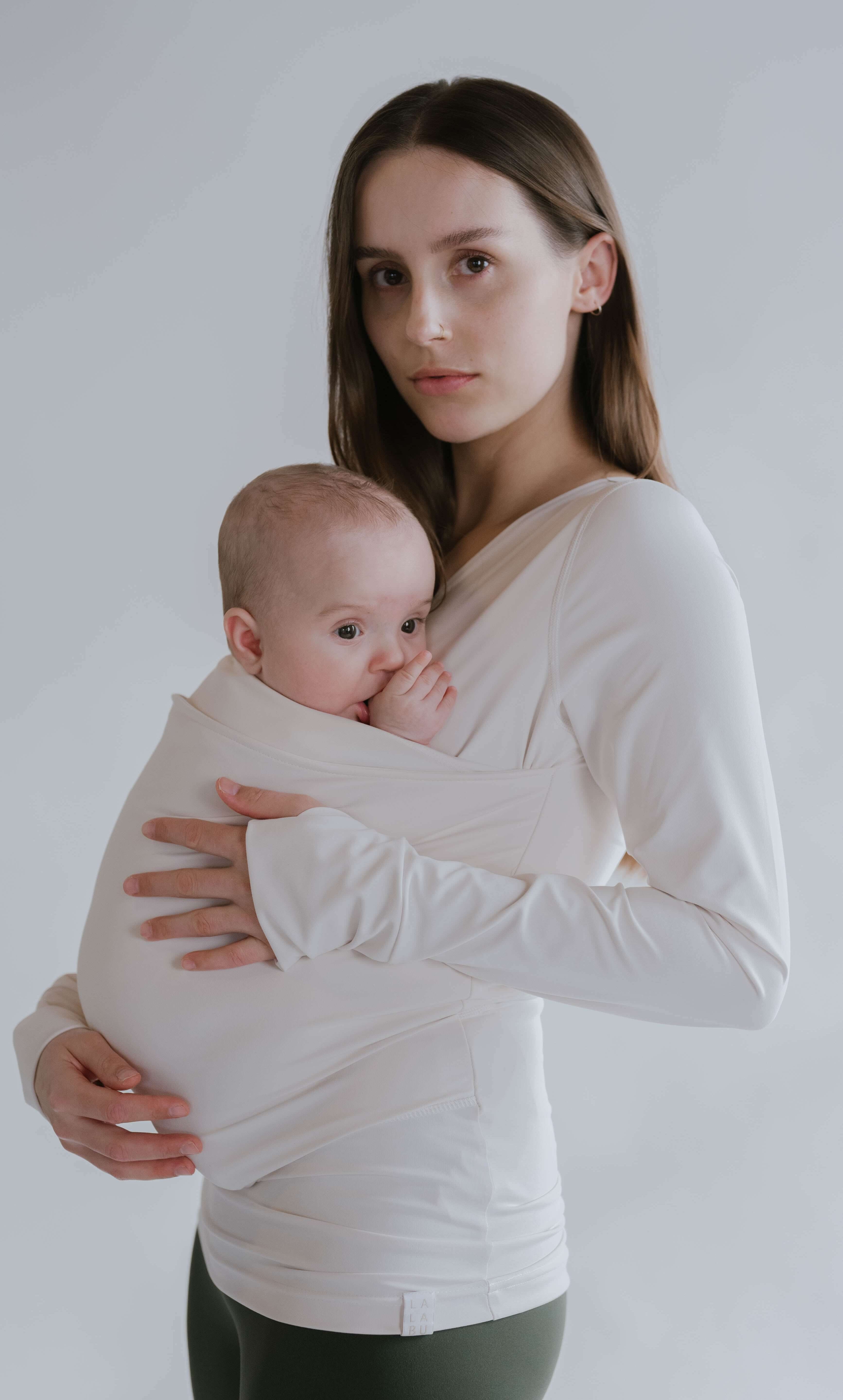 Soothe Shirt | Long Sleeve | Natural | Milk & Baby