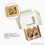 Ebony Moccasin Baby Shoe