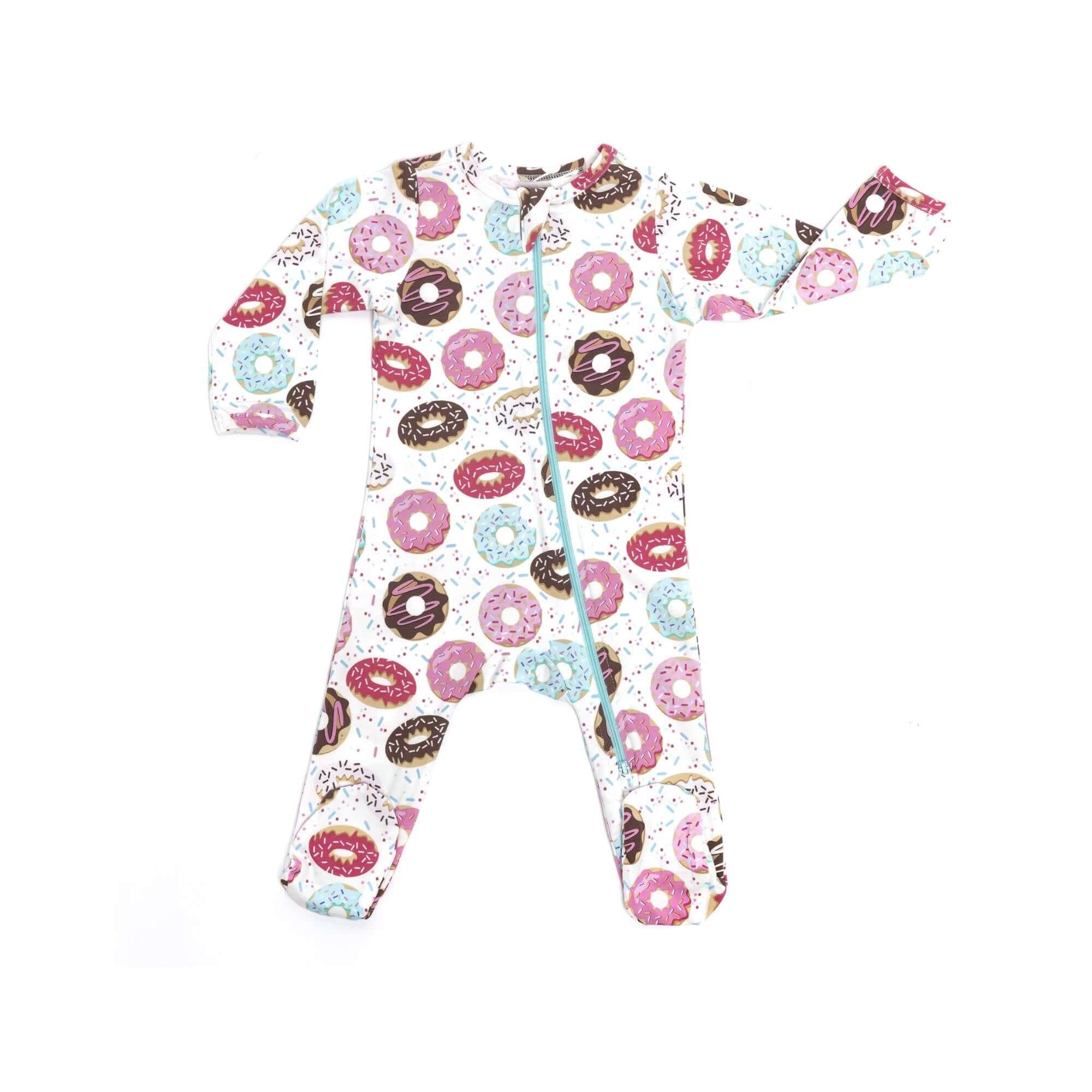 Donuts | Organic Footie | Milk & Baby