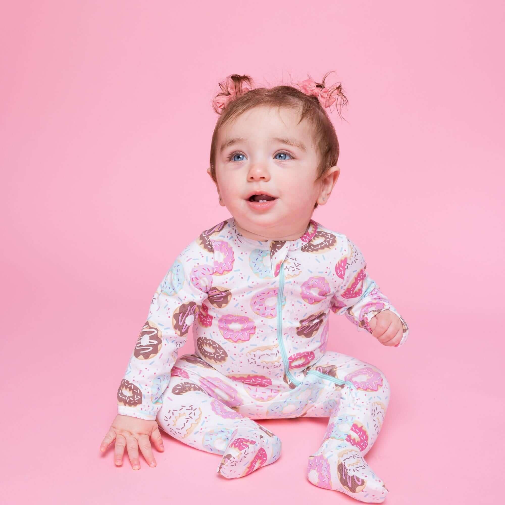 Donuts | Organic Footie | Milk & Baby