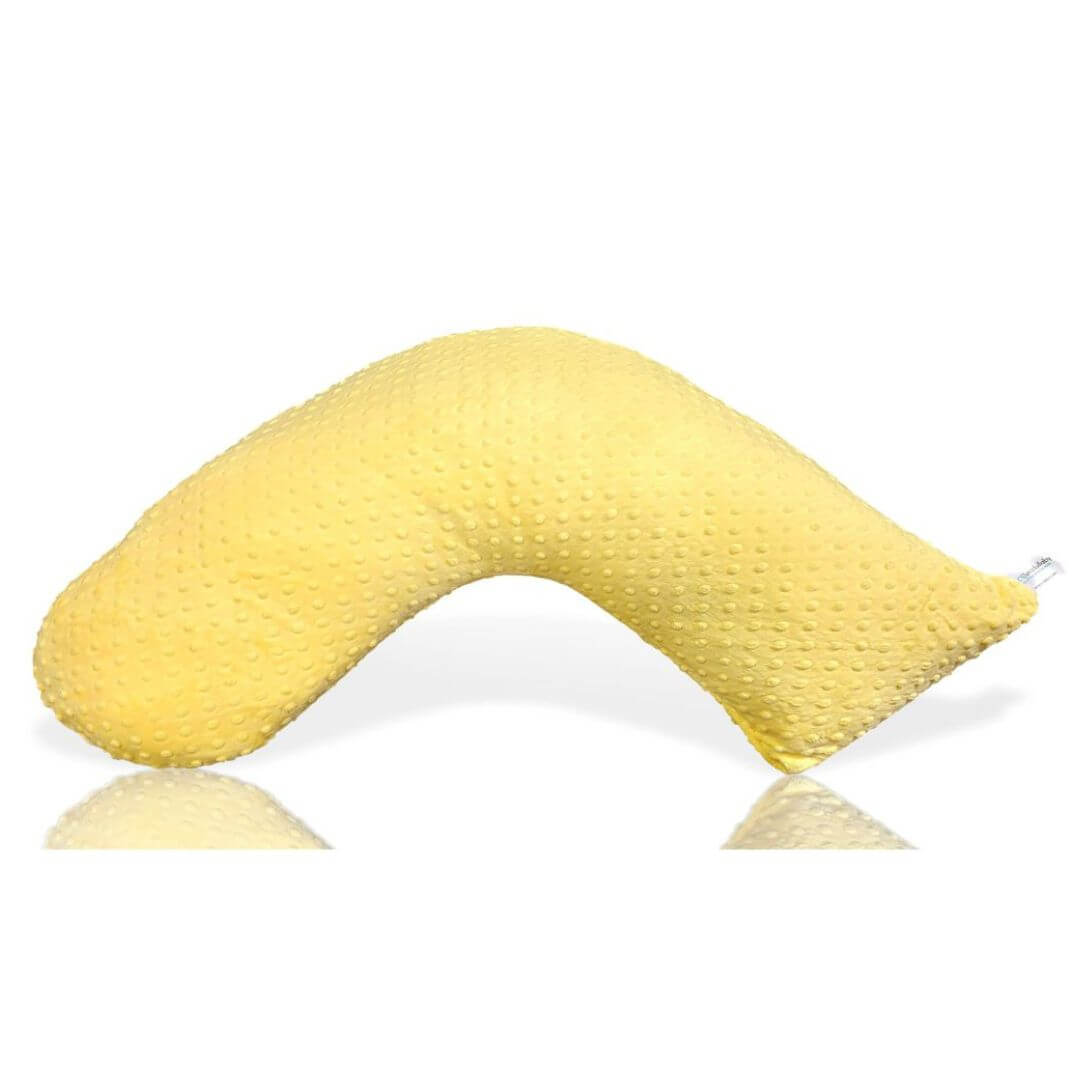 Luna Lullaby Nursing Pillow Yellow Dot - NEW PATTERN!!!! | Milk & Baby