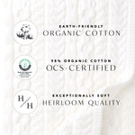 Seersucker Organic Romper | Milk & Baby