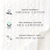 Seersucker Organic Romper | Milk & Baby