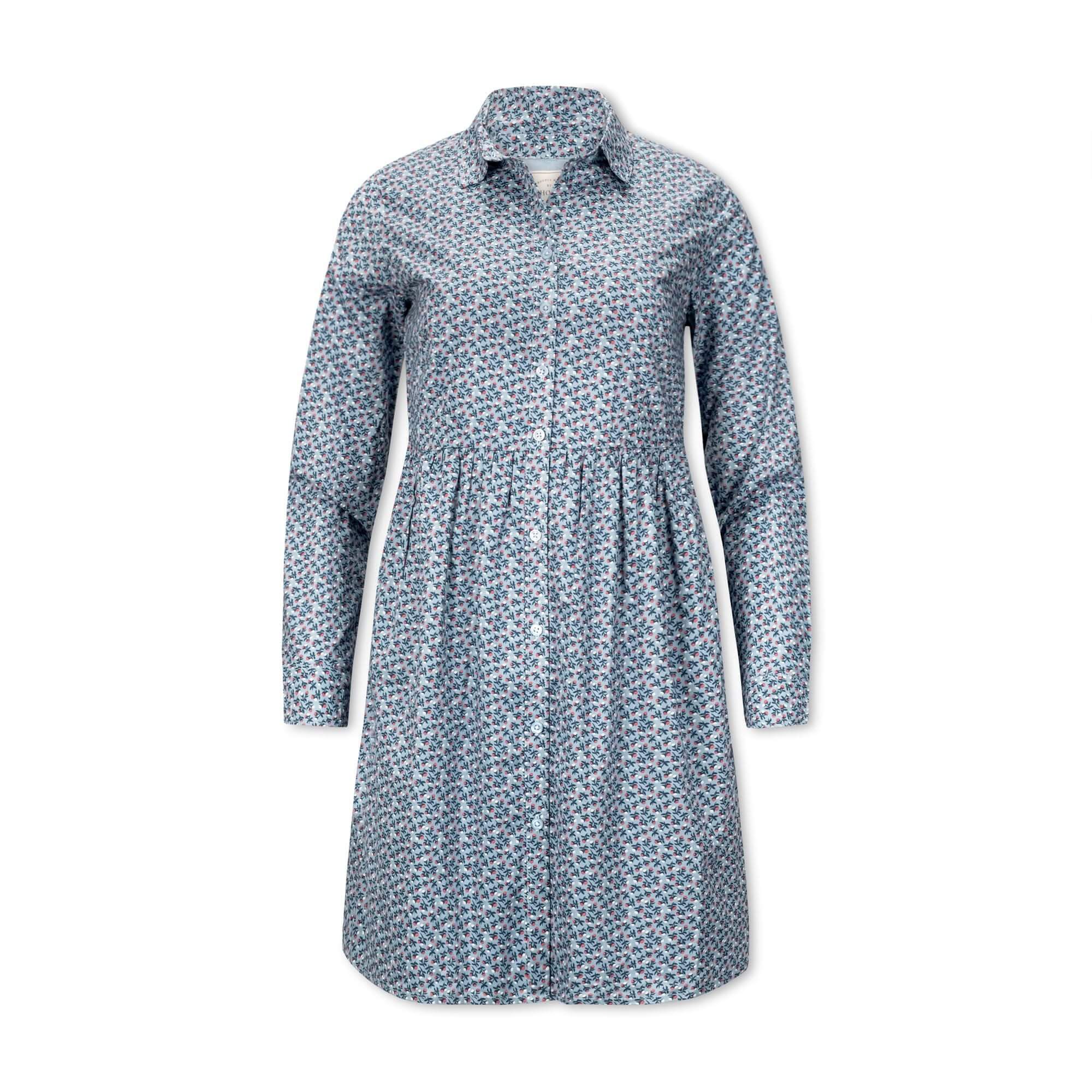 Button Front Organic Shirt Dress | Milk & Baby