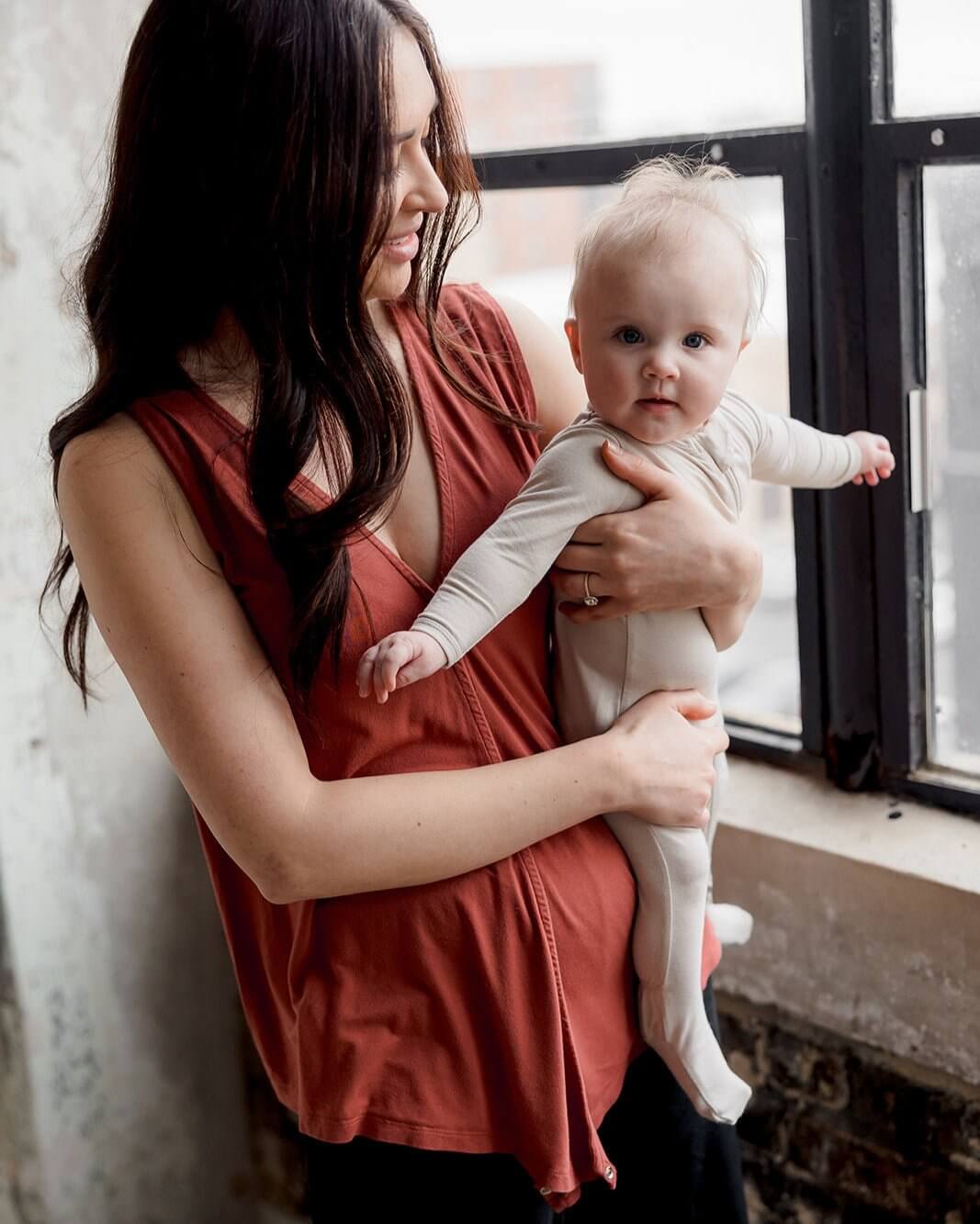 Every Way Maternity to Nursing Wrap Tank Top | Milk & Baby