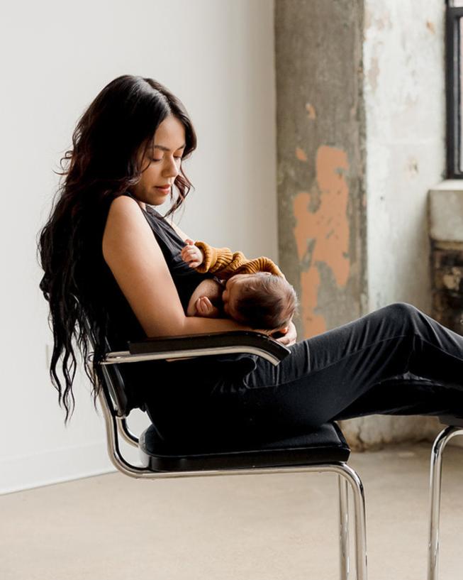 Every Way Maternity to Nursing Wrap Tank Top | Milk & Baby