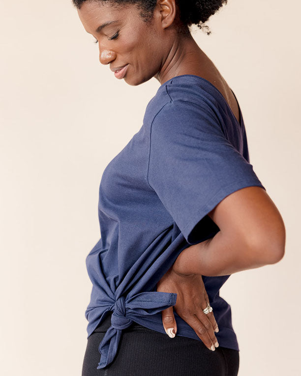 Everywhere Nursing & Maternity V-Neck Tee | The Bolds | Milk & Baby