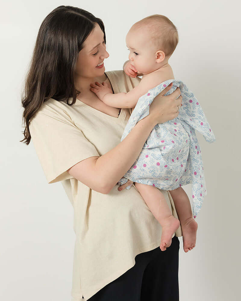 Everywhere Nursing & Maternity V-Neck Tee | The Neutrals | Milk & Baby