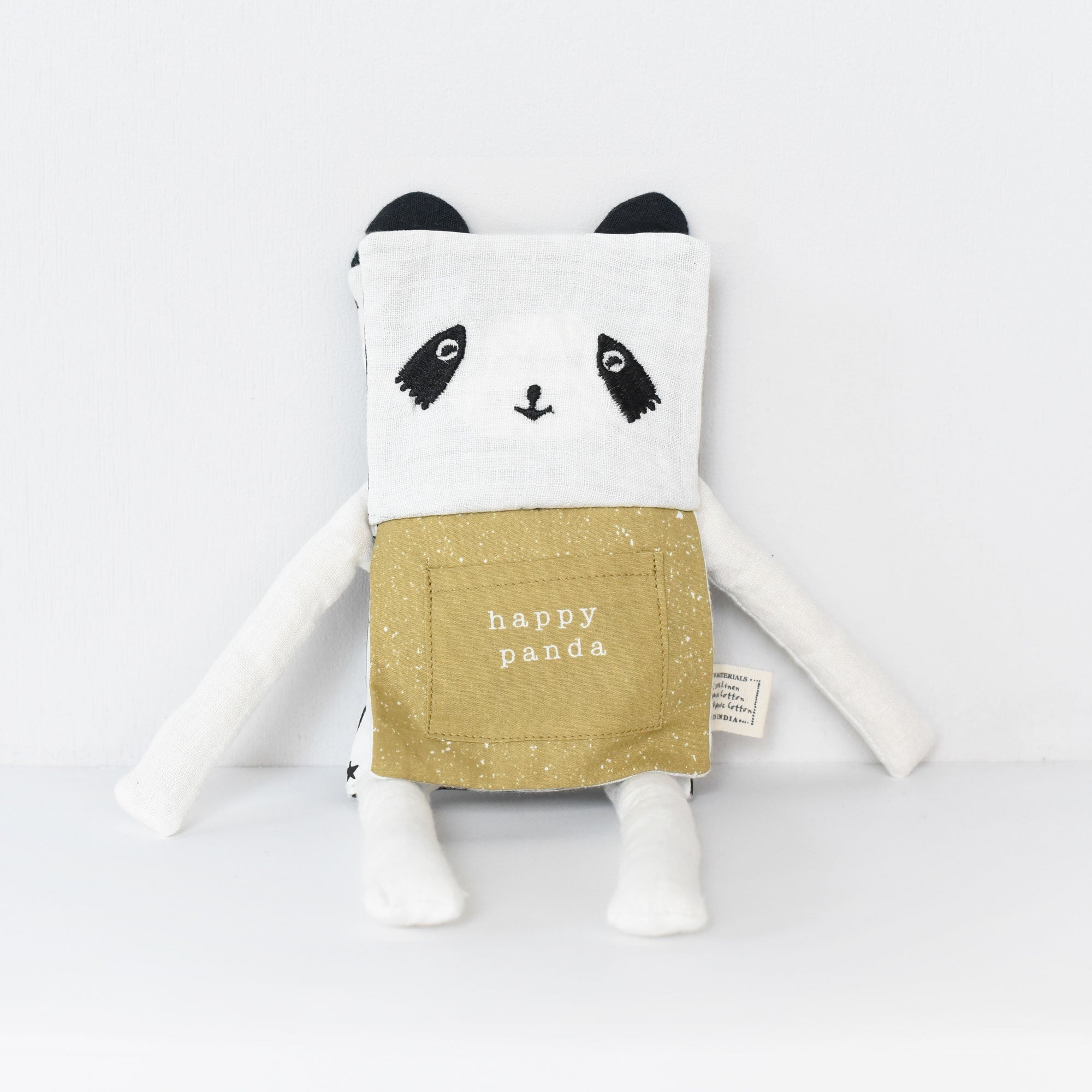 Organic Panda Flippy Friend | Milk & Baby