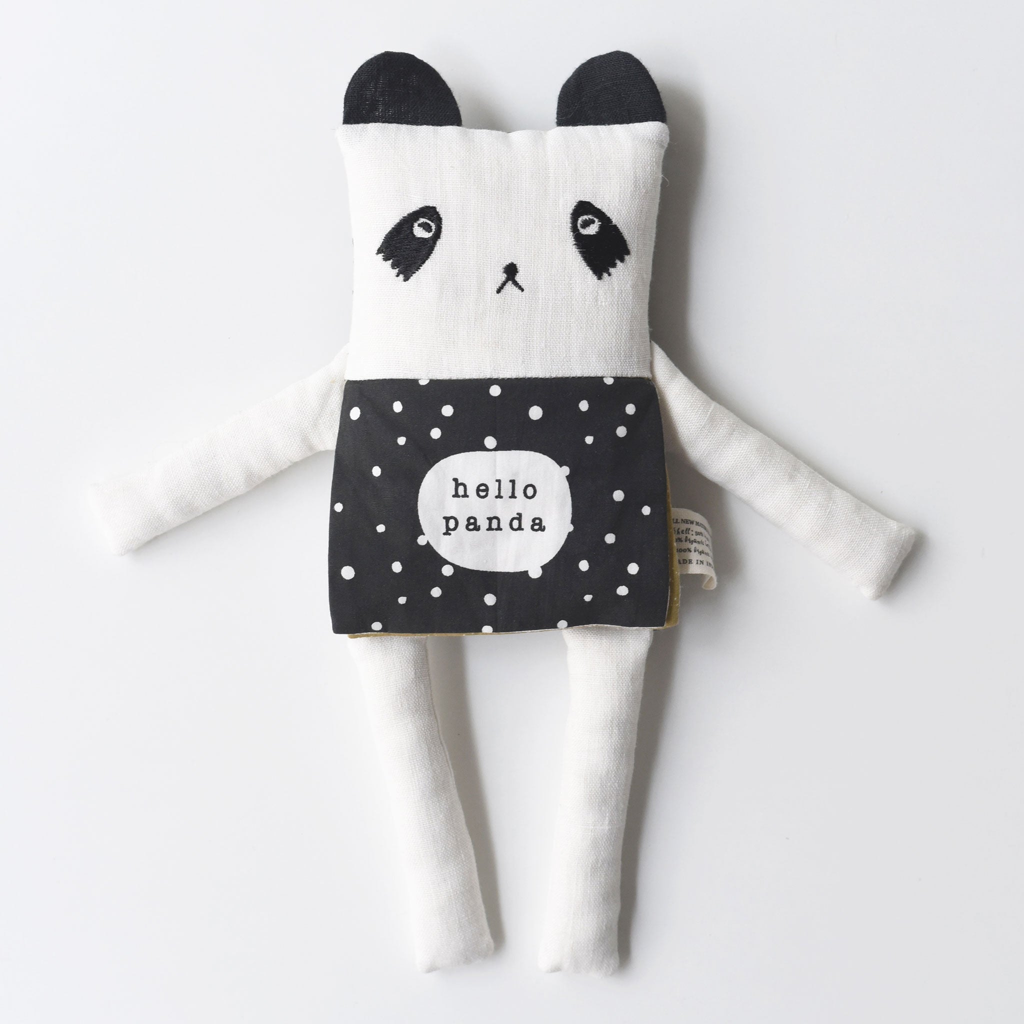 Organic Panda Flippy Friend | Milk & Baby