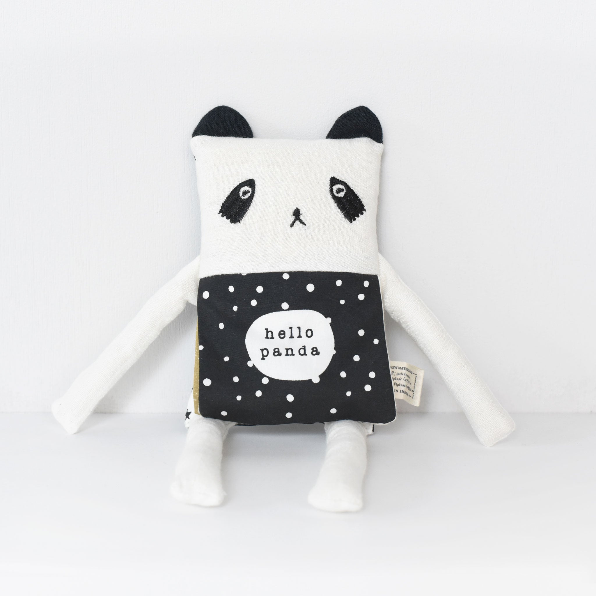 Organic Panda Flippy Friend | Milk & Baby