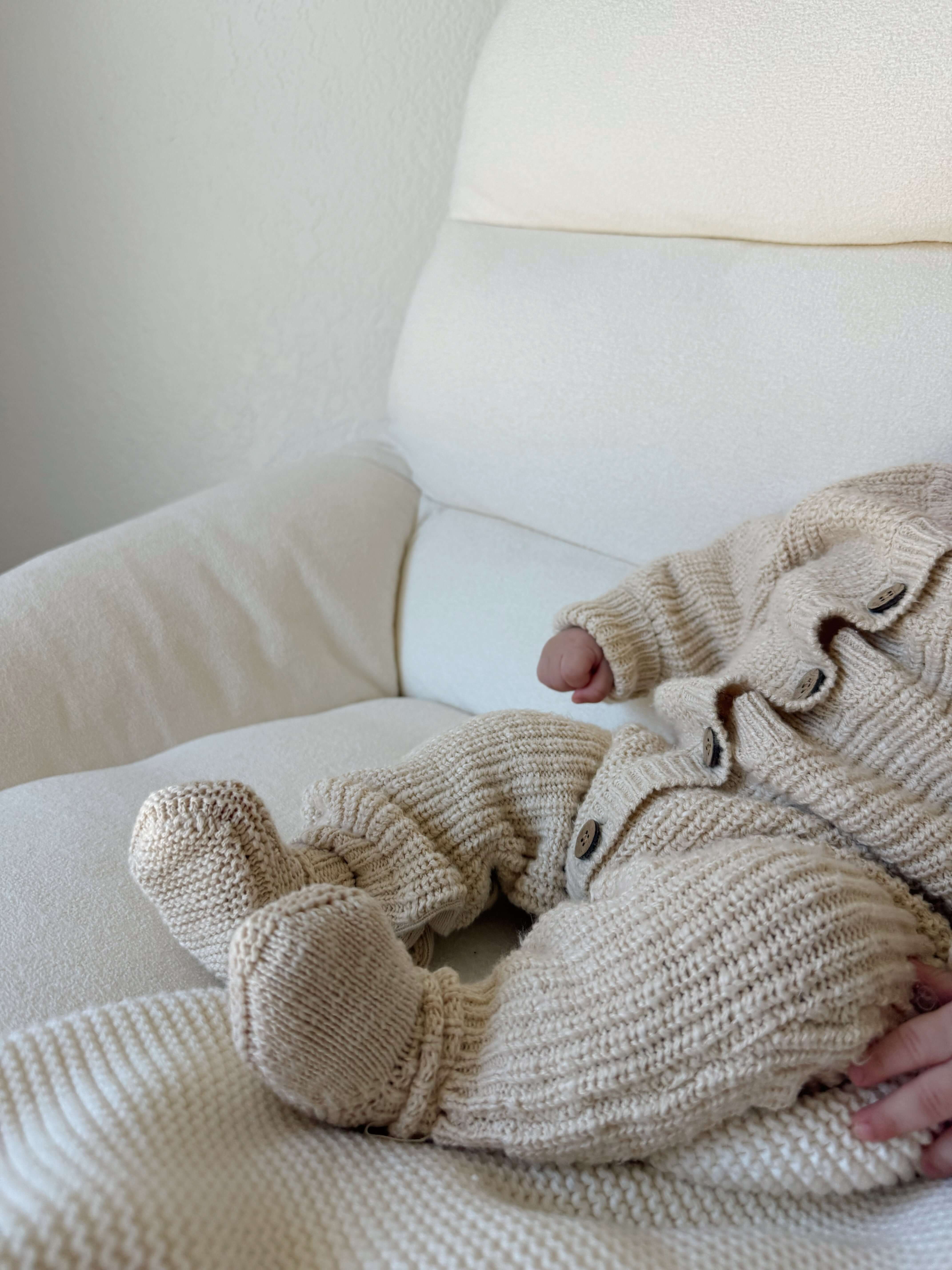 Classic Booties | French Cream | Milk & Baby
