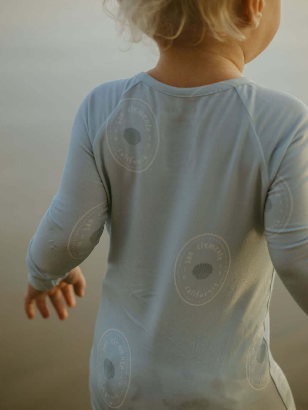 San Clemente | Bamboo Zip Pajamas | Milk & Baby