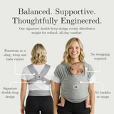 Baby K'tan Original Baby Carrier | Black