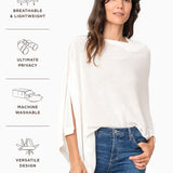 Ivory Cocoon | Nursing Cover