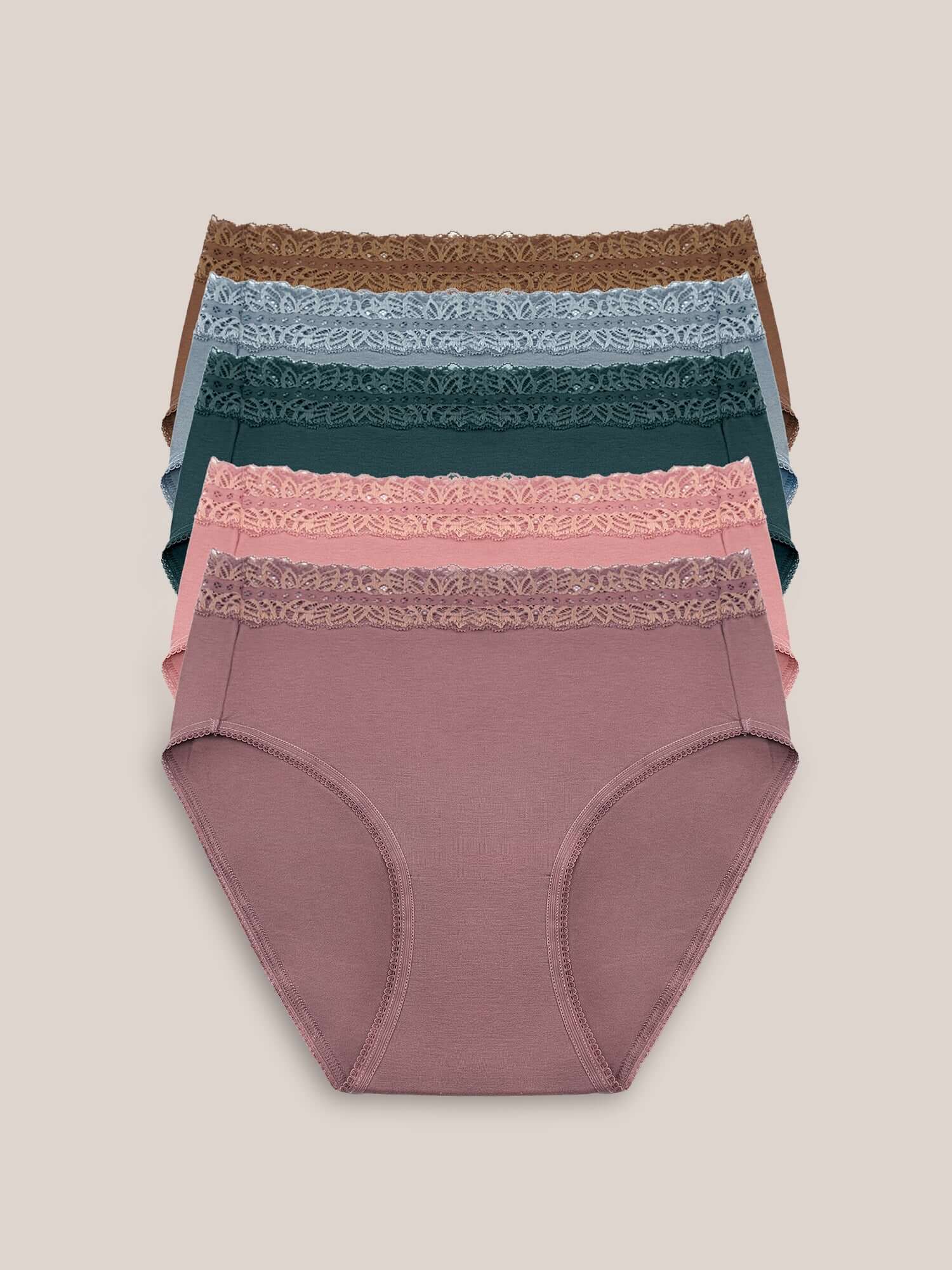 High-Waisted Postpartum Underwear Pack | Dusty Hues | Milk & Baby