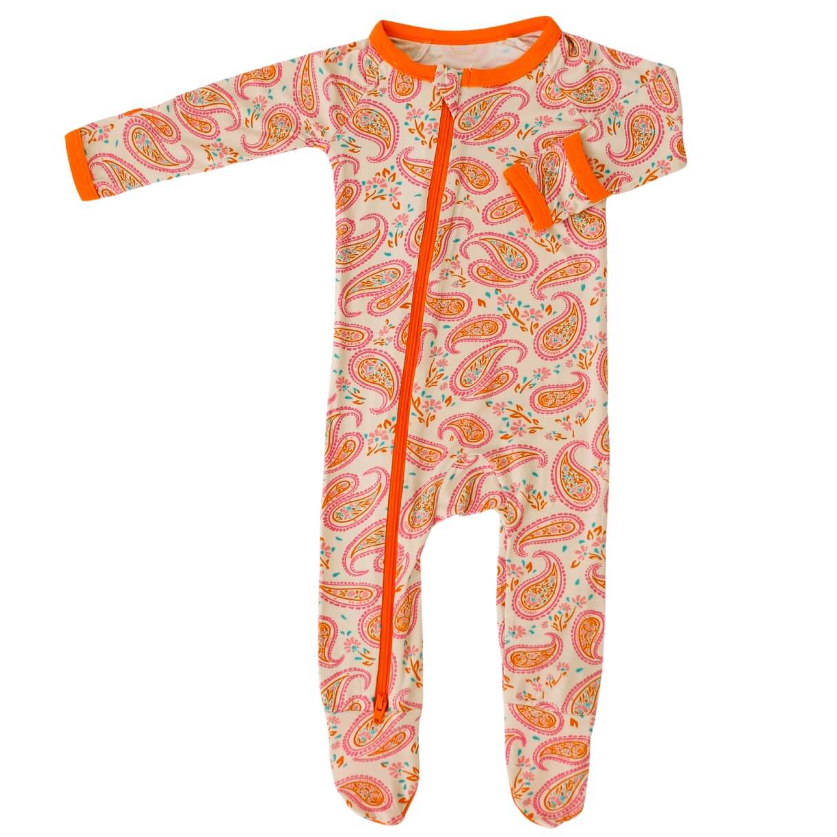Paisley Footie | Milk & Baby