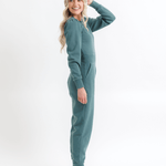 Perfect Balance Puff Sleeve Jumpsuit | Milk & Baby