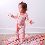 Paisley Footie | Milk & Baby