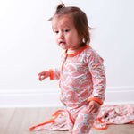 Paisley Footie | Milk & Baby