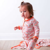 Paisley Footie | Milk & Baby