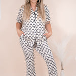 SIMPLE RAINBOW WOMEN'S RELAXED FLARE DREAM SET | Milk & Baby