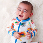 Super Sleepy Heroes Footie | Milk & Baby