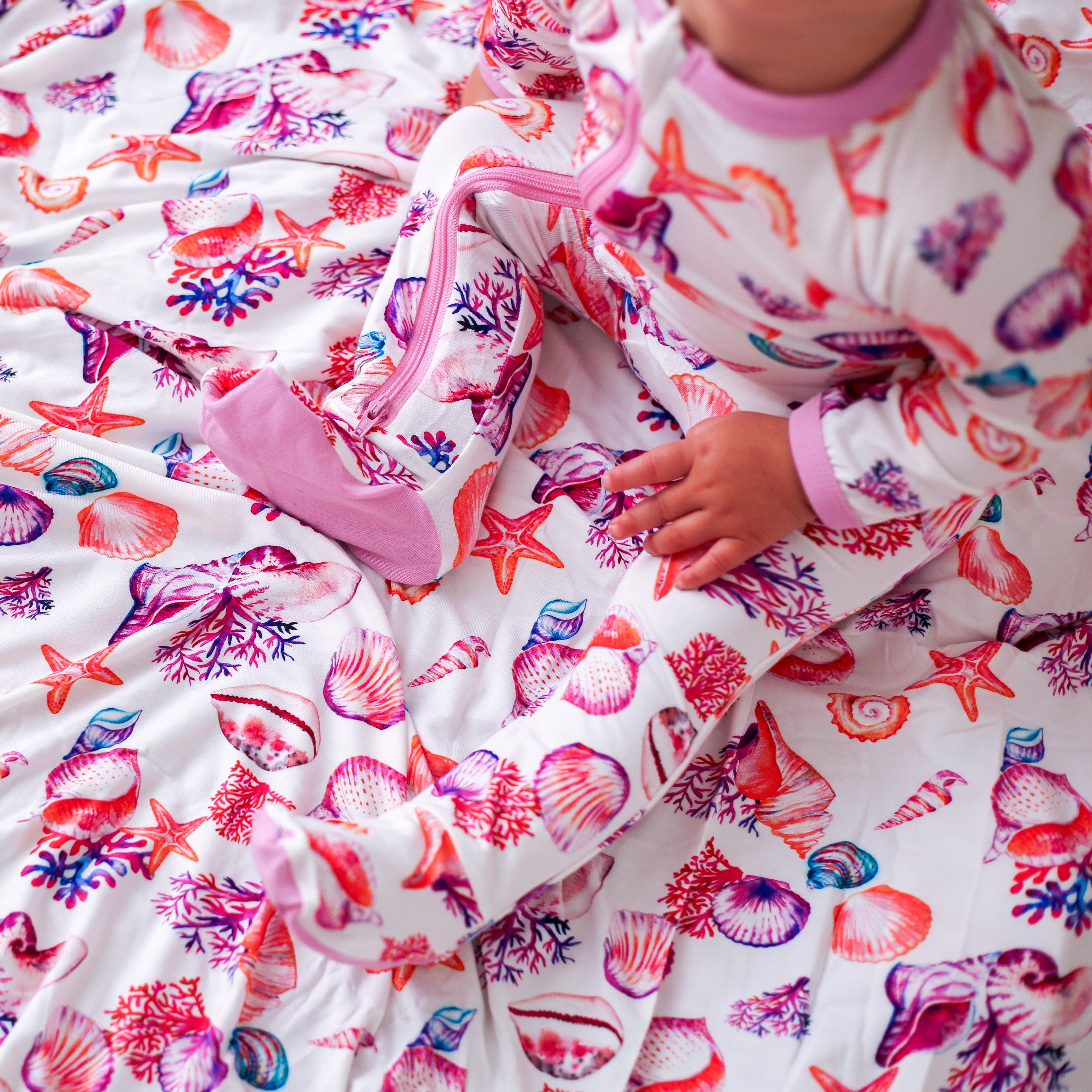 Beachy Keen Footie | Milk & Baby