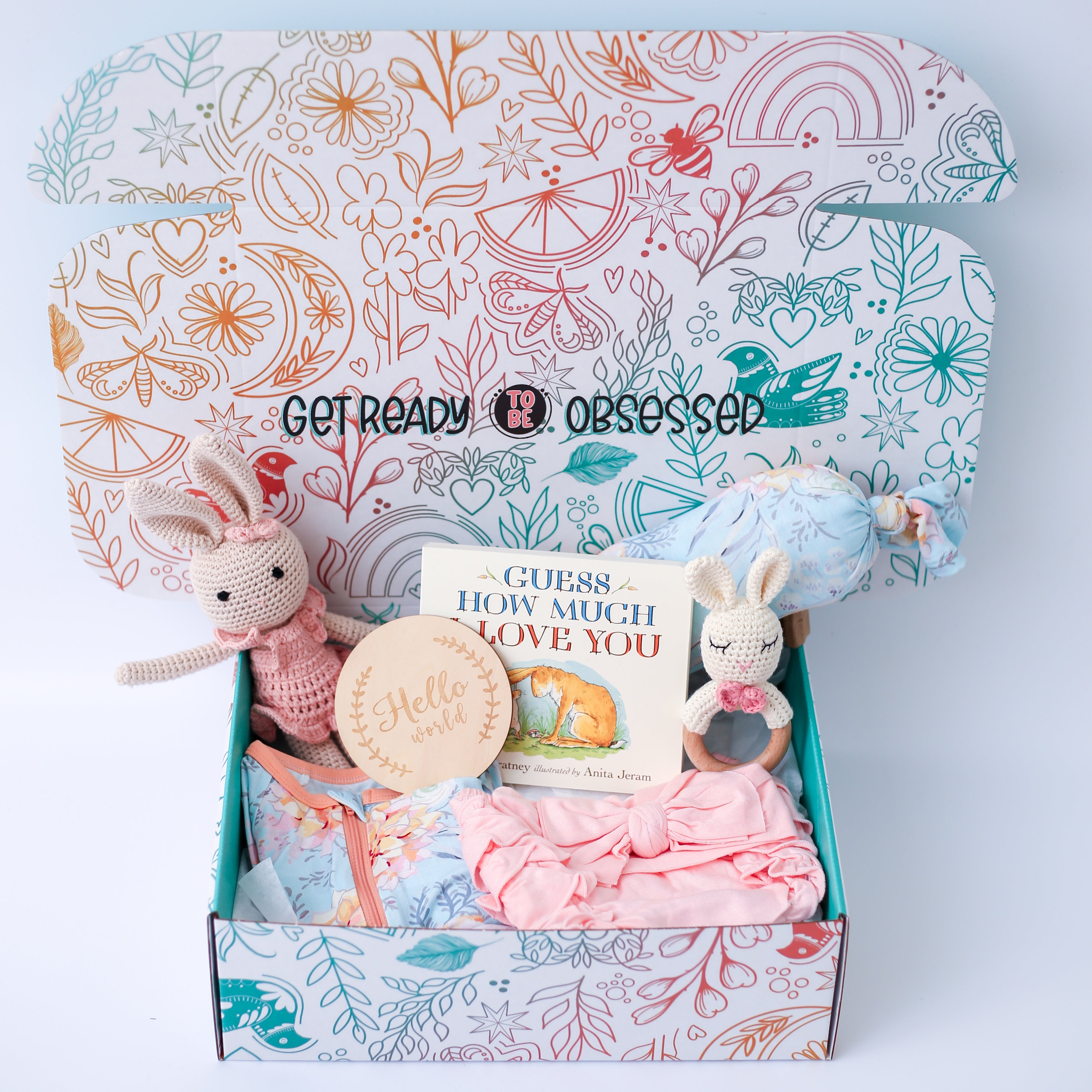 Hop To It Baby Gift Box | Milk & Baby