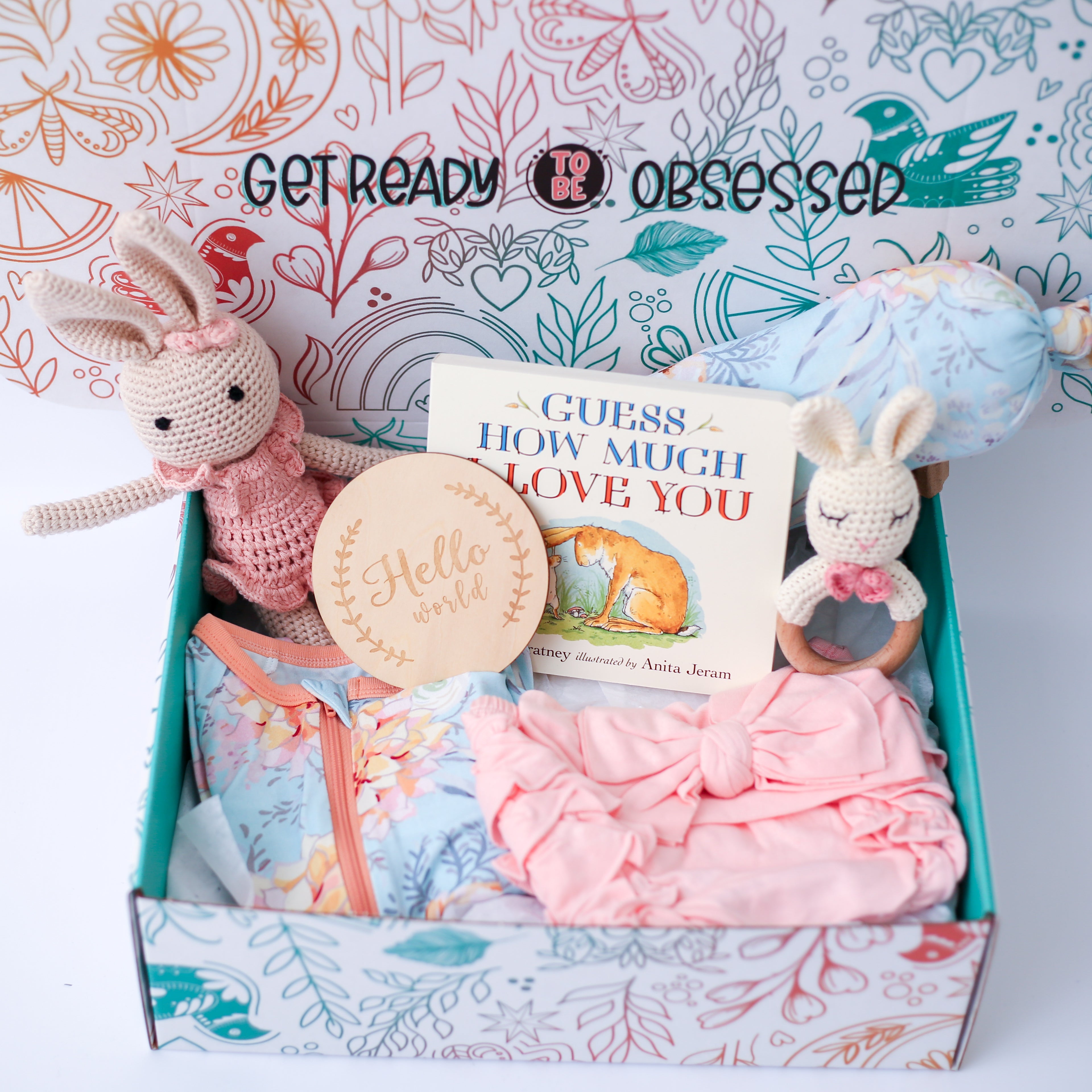Hop To It Baby Gift Box | Milk & Baby