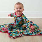 Tropical Fruit Footie | Milk & Baby