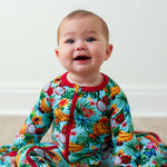 Tropical Fruit Footie | Milk & Baby