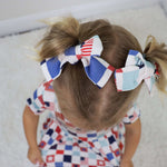 Home of the Free Dream Bow Hair Clips Milk & Baby