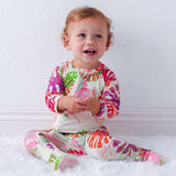 Botanical Bliss Footie | Milk & Baby