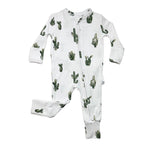 Cactus | Bamboo Zip Romper