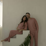 Men's Bamboo Pajamas | Red Gingham | Milk & Baby