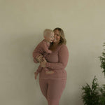Women's Bamboo Pajamas | Red Gingham | Milk & Baby