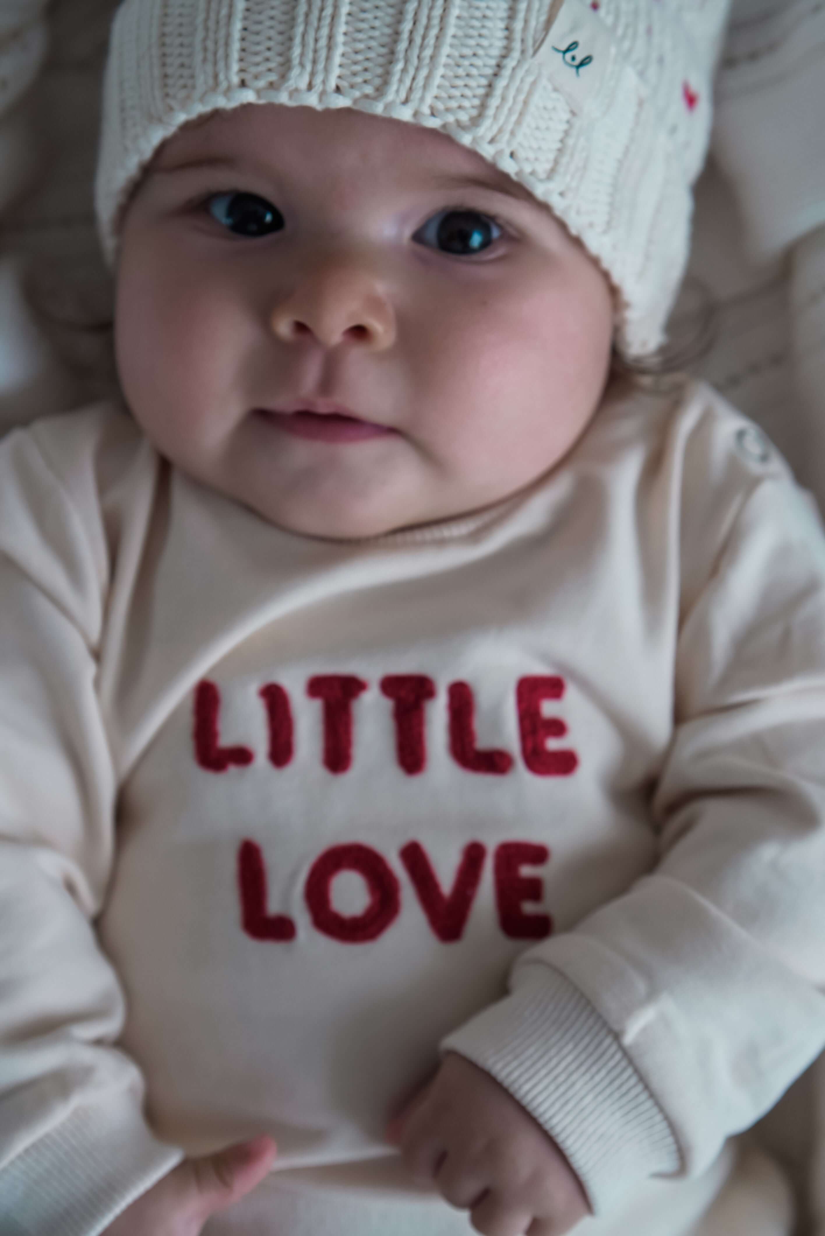 Luna + Luca Little Love Romper | Milk & Baby