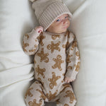 Luna + Luca Gingerbread Jumpsuit | Milk & Baby