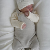 Luna + Luca Baby Rib Bodysuit | Cream | Milk & Baby