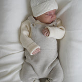 Luna + Luca Natural Knit Overalls | Milk & Baby